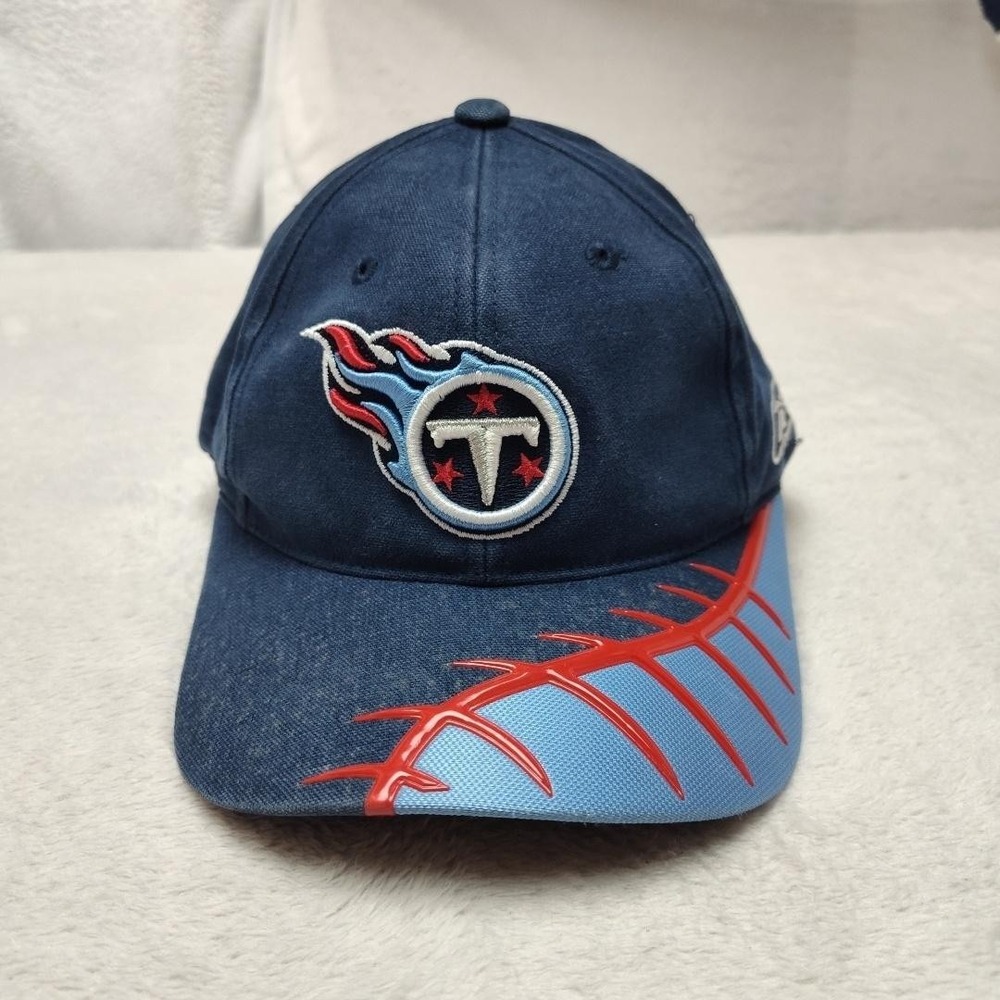 Vintage Tennessee Titans Hat Cap Snap Back Mens Blue NFL Pro‎ Line Y2K Reebok
